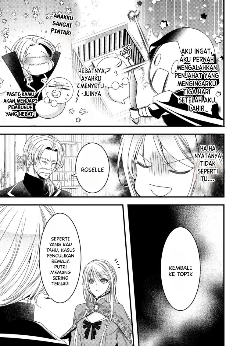 Tensei shita Onna Mafia wa Isekai de Heibon ni Kurashitai – Asashin Ikka no Hakushaku Reijou desu ga Chapter 01 Bahasa Indonesia