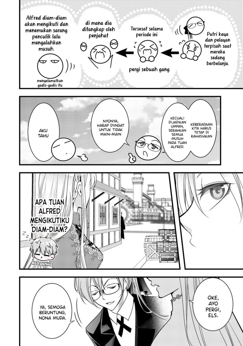 Tensei shita Onna Mafia wa Isekai de Heibon ni Kurashitai – Asashin Ikka no Hakushaku Reijou desu ga Chapter 01 Bahasa Indonesia