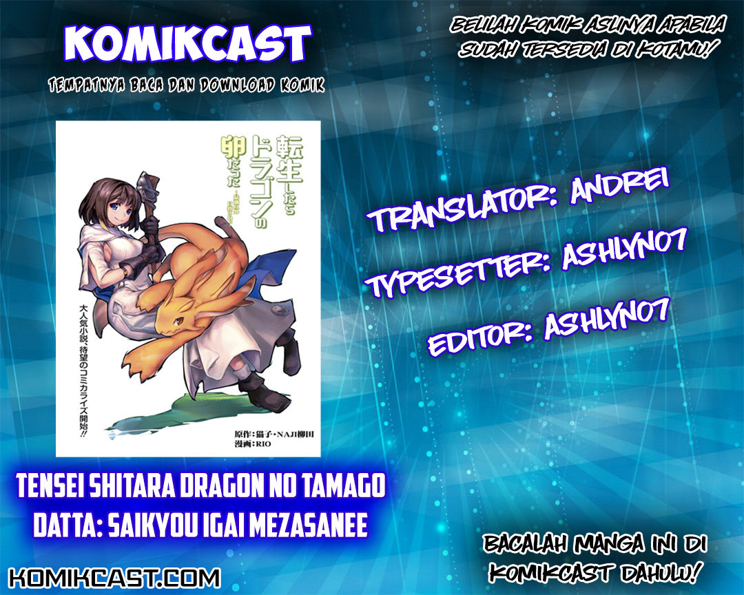 Tensei shitara Dragon no Tamago datta: Saikyou Igai Mezasanee 02 Chapter Bahasa Indonesia