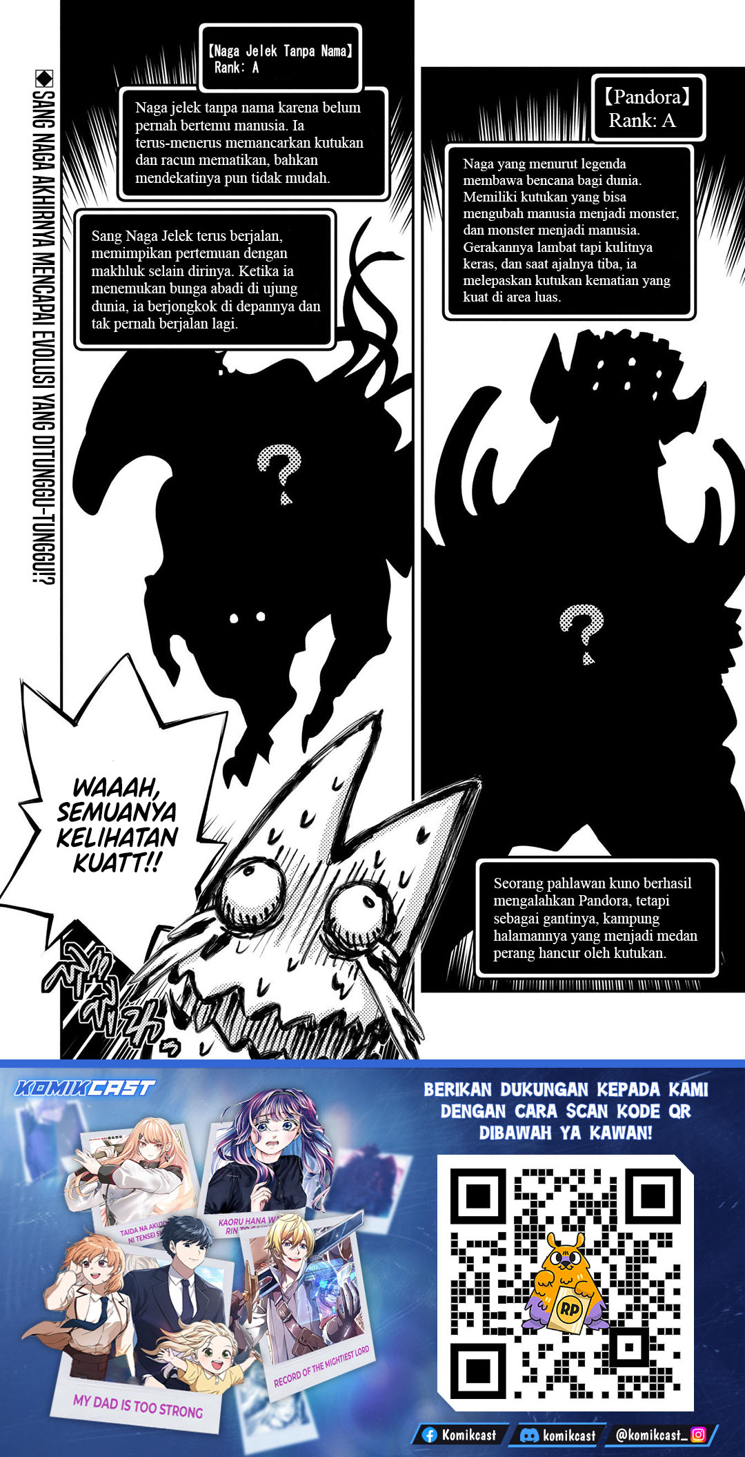 Tensei Shitara Dragon no Tamago datta: Saikyou Igai Mezasanee Chapter 40 Bahasa Indonesia