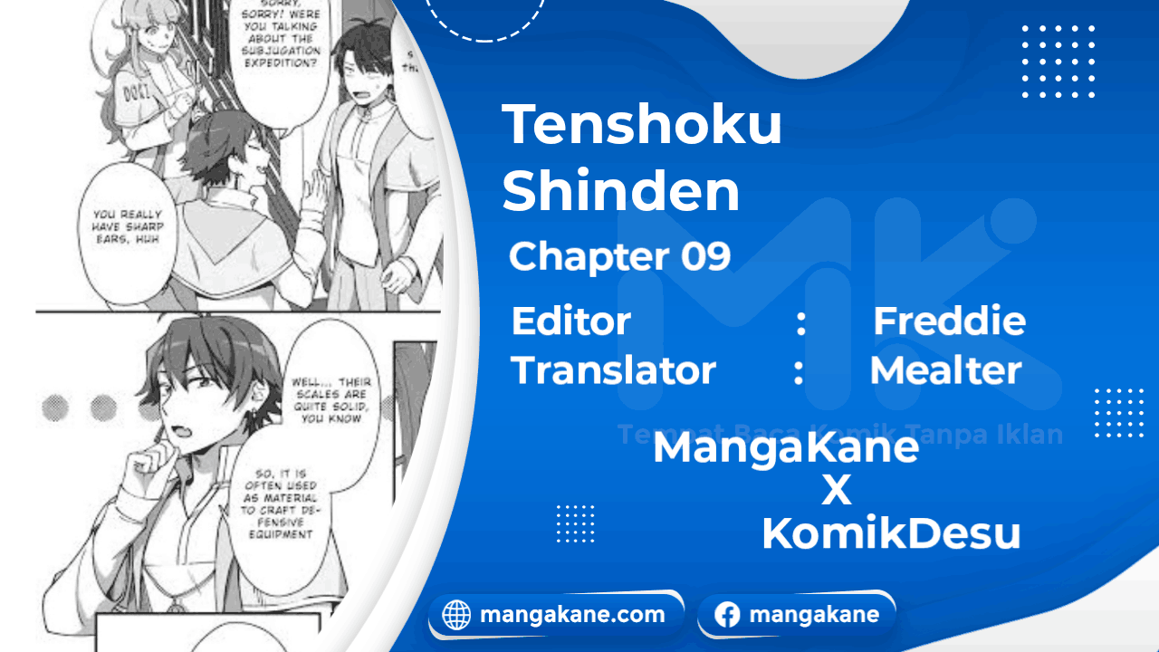 Tenshoku no Shinden wo Hirakimashita chapter 9