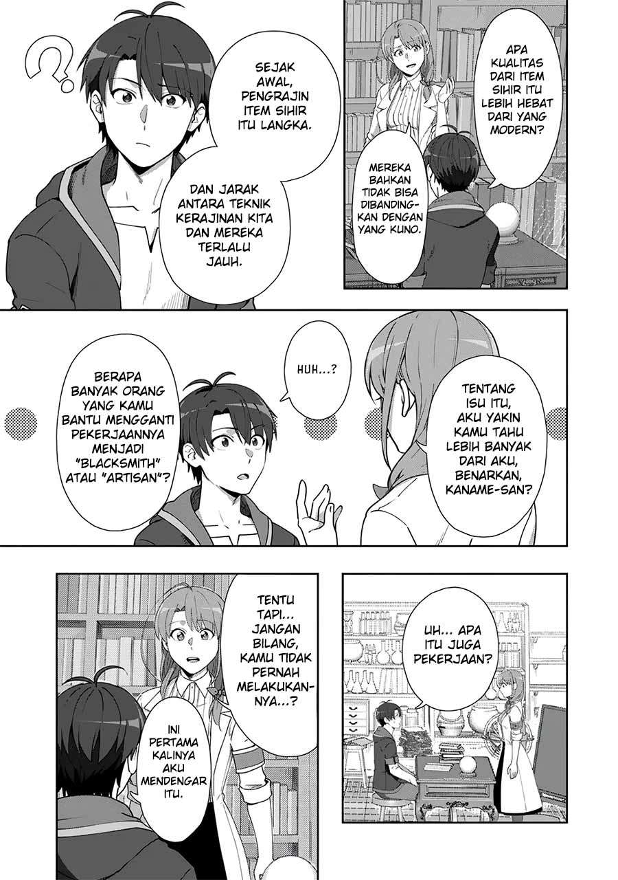 Tenshoku no Shinden wo Hirakimashita chapter 9