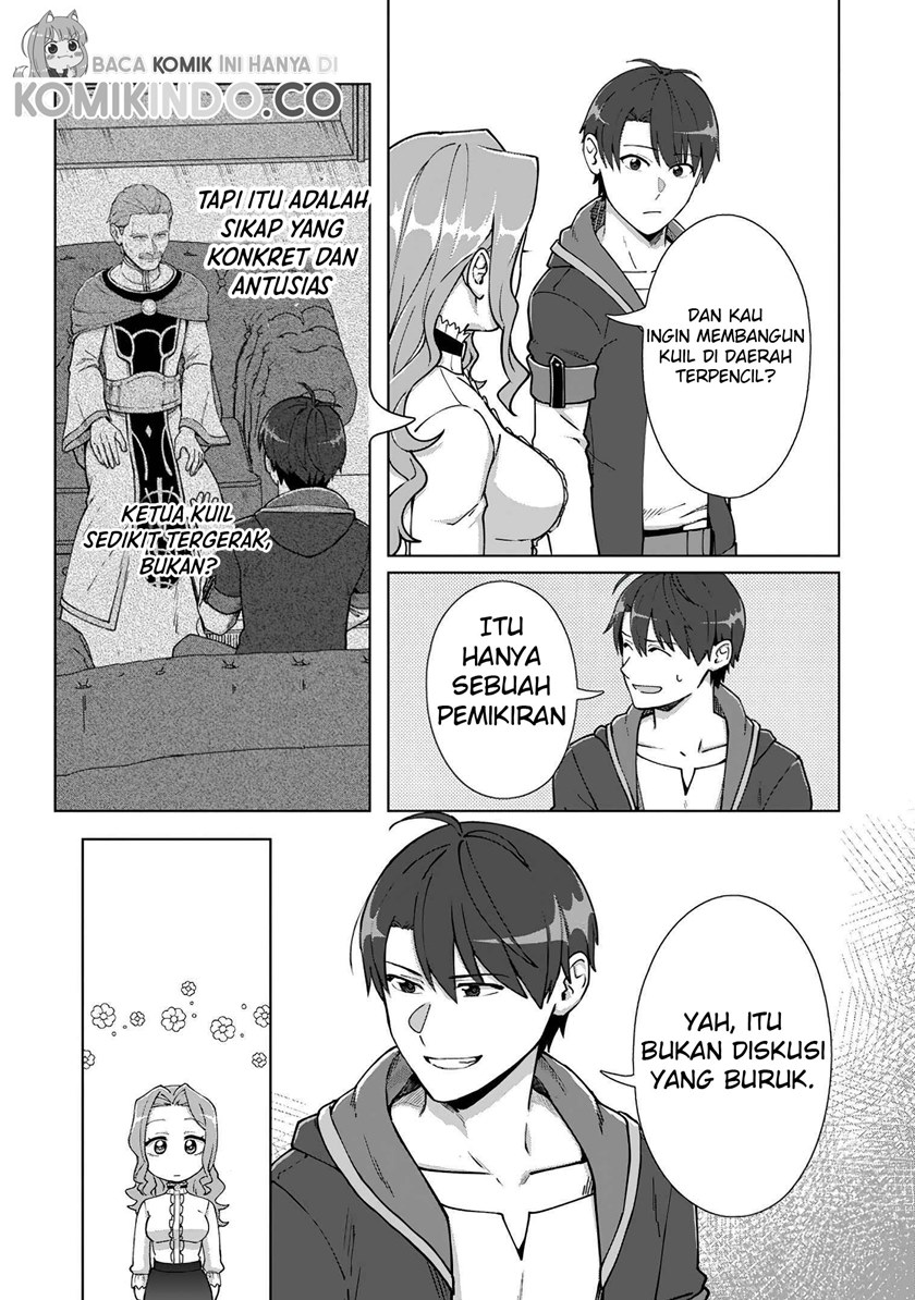 Tenshoku no Shinden wo Hirakimashita chapter 14