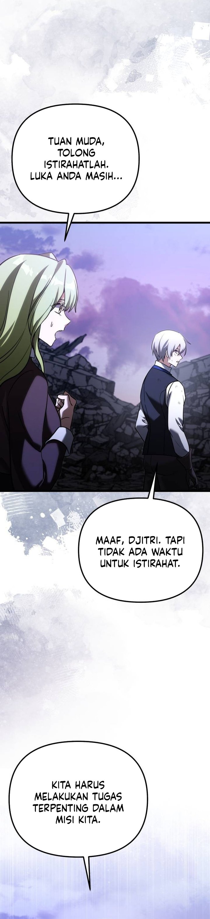 Terminally-Ill Genius Dark Knight Chapter 125 Bahasa Indonesia