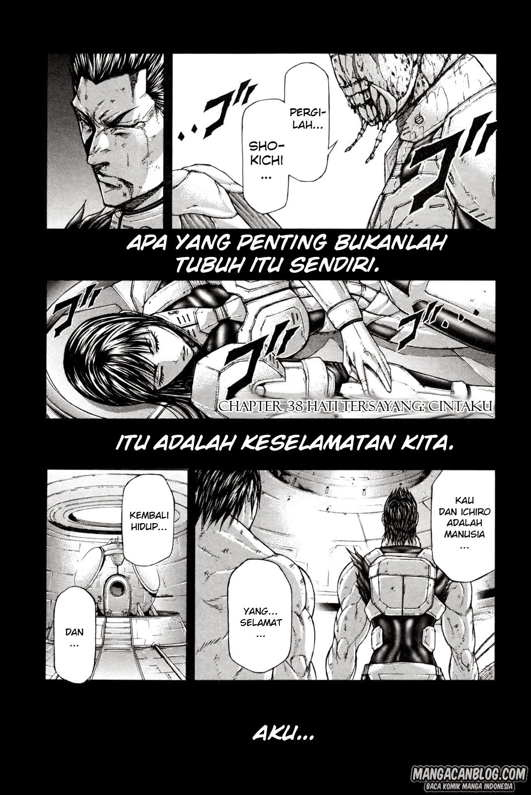 Terra Formars 2 chapter 38