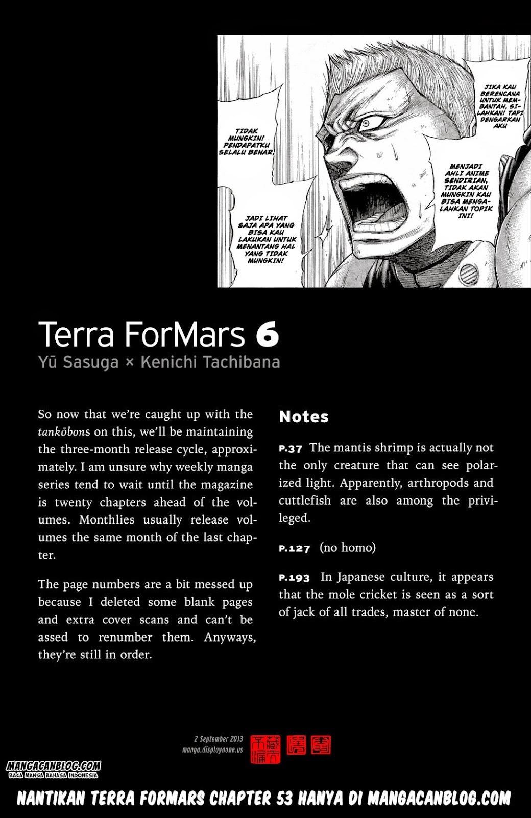 Terra Formars 2 Chapter 52