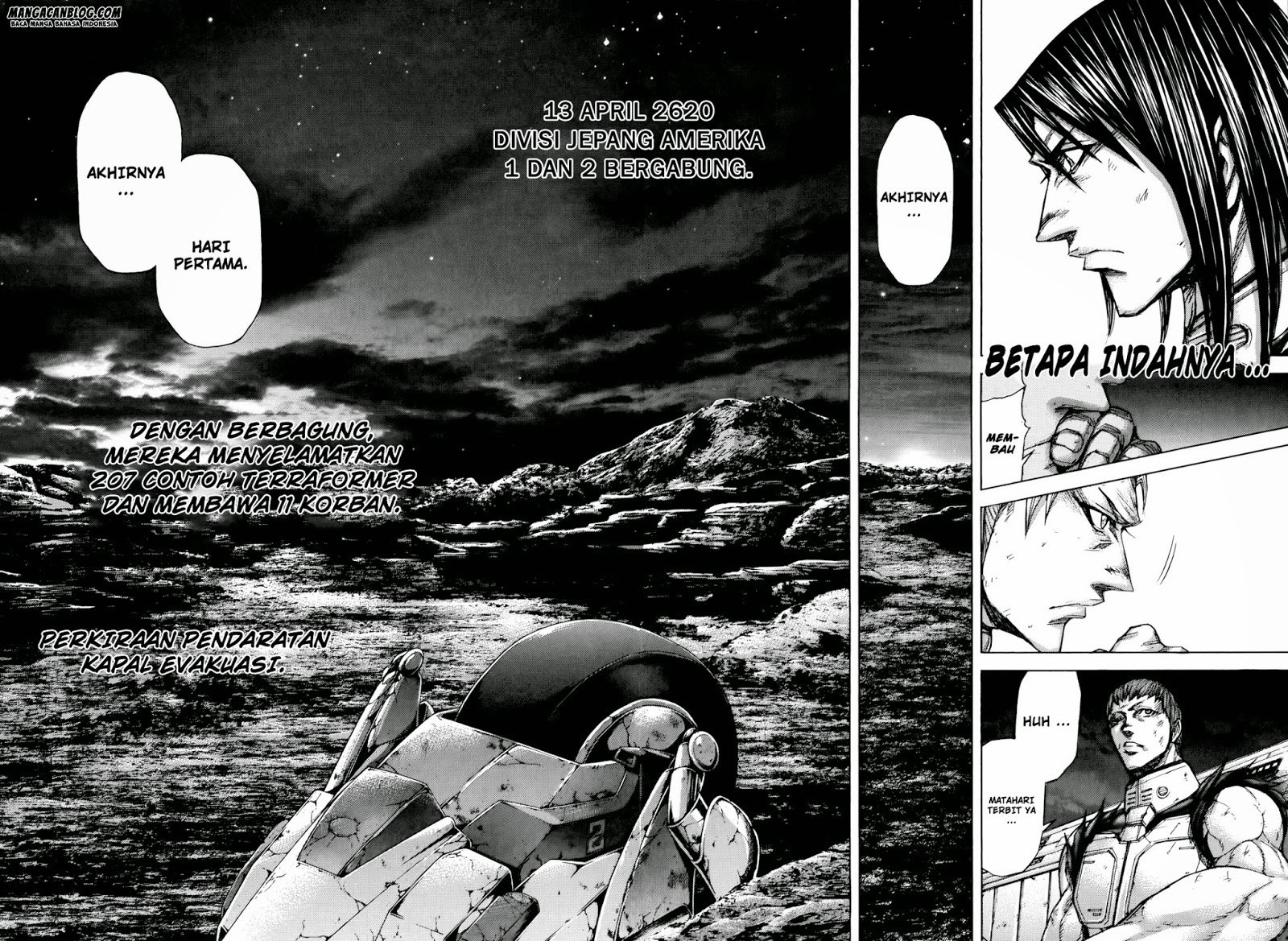 Terra Formars 2 chapter 53