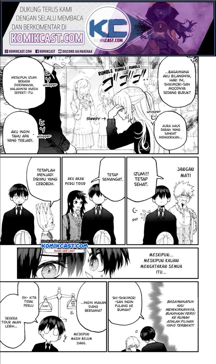 That Girl Is Not Just Cute (Shikimori’s Not Just a Cutie) chapter 68