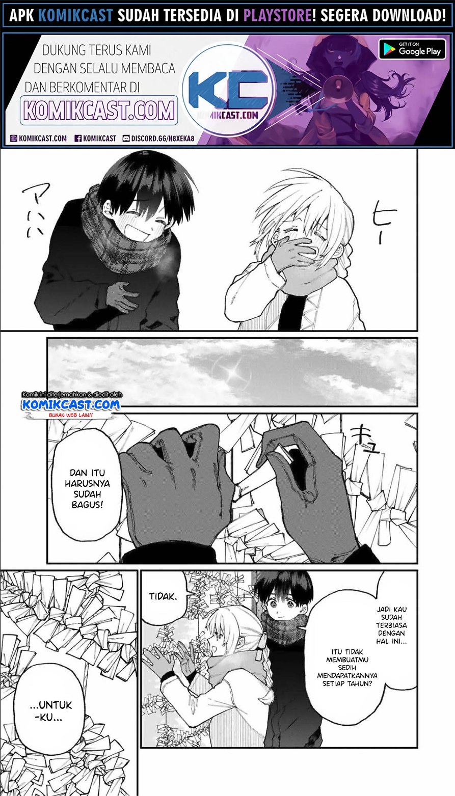 That Girl Is Not Just Cute (Shikimori’s Not Just a Cutie) chapter 76