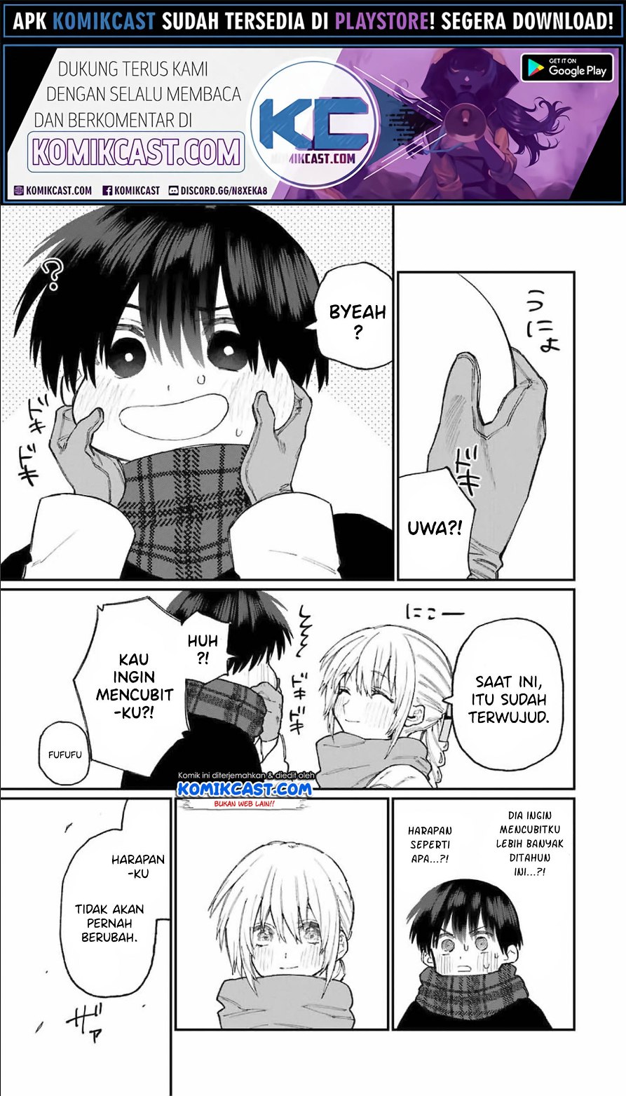 That Girl Is Not Just Cute (Shikimori’s Not Just a Cutie) chapter 76
