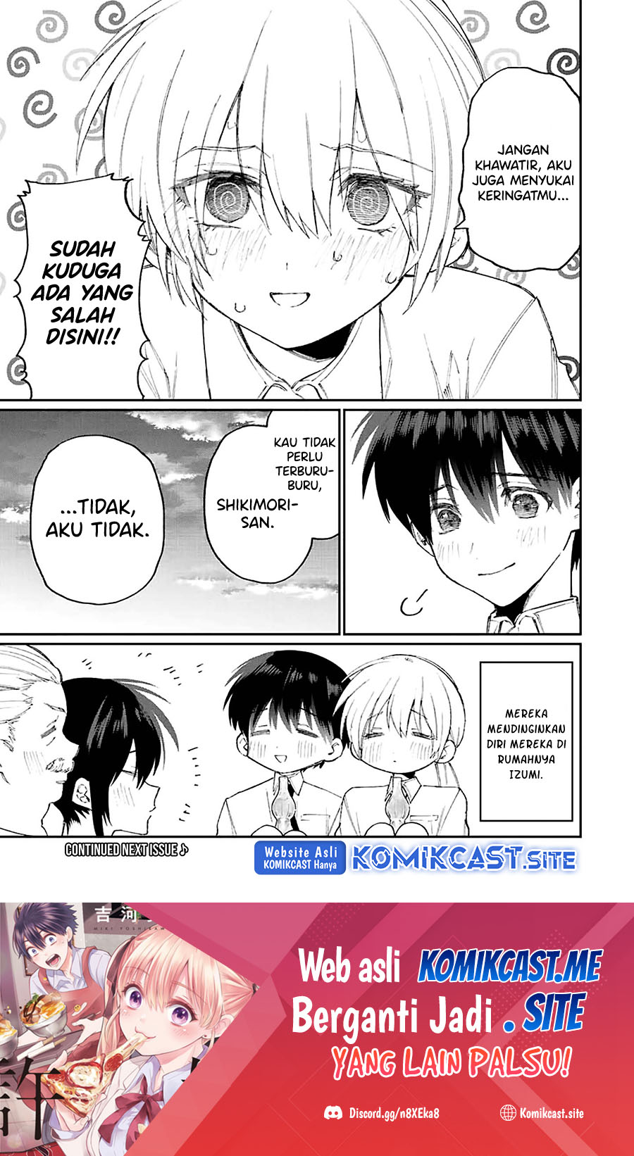 That Girl Is Not Just Cute (Shikimori’s Not Just a Cutie) chapter 157