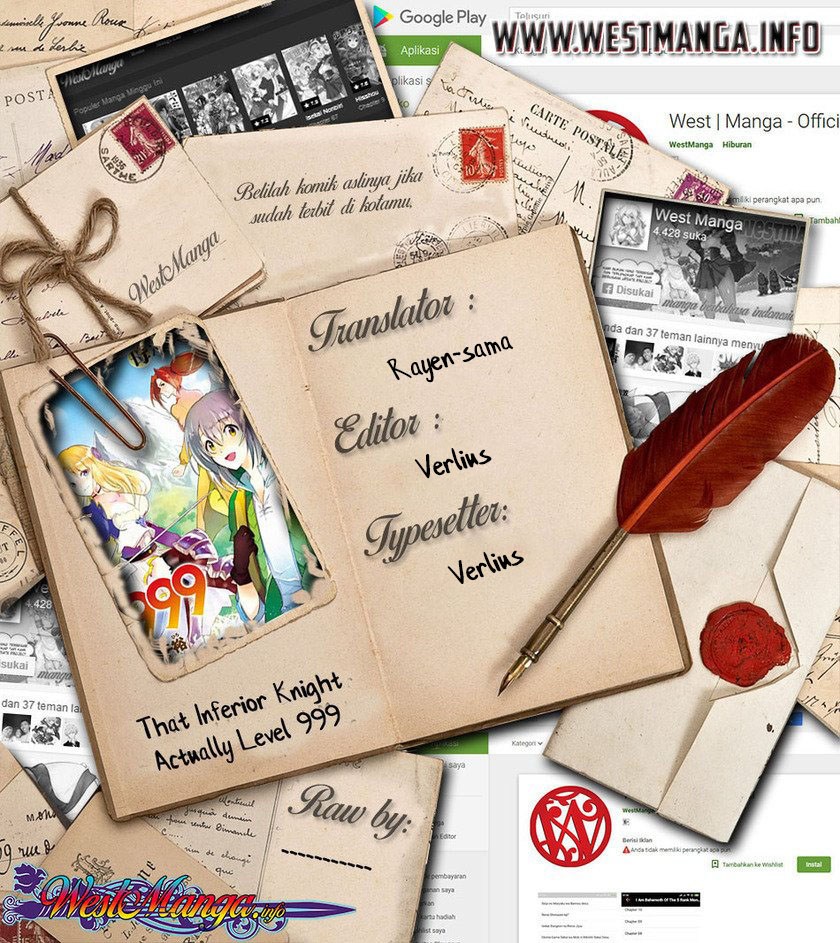 That Inferior Knight Actually Level 999 Chapter 09.2 Bahasa Indonesia