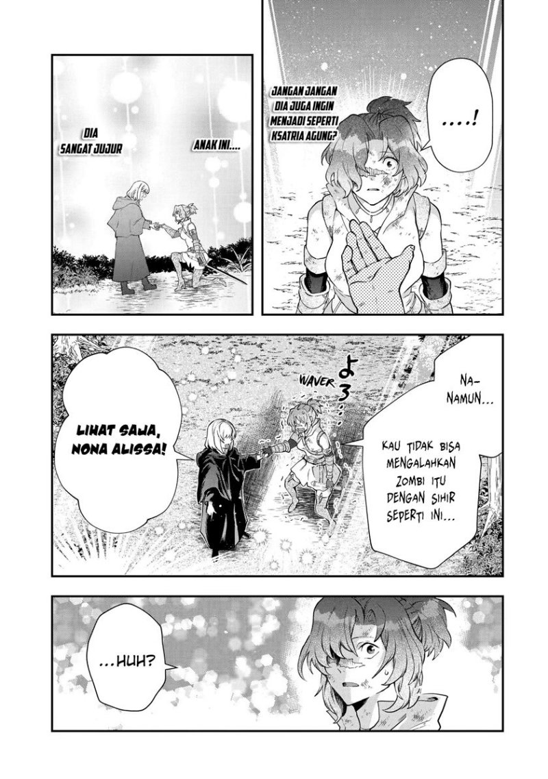 That Inferior Knight Actually Level 999 Chapter 16.3 Bahasa Indonesia