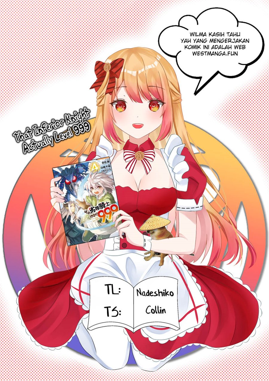That Inferior Knight Actually Level 999 Chapter 25 Bahasa Indonesia