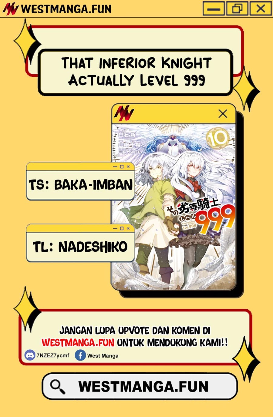 That Inferior Knight Actually Level 999 chapter 32