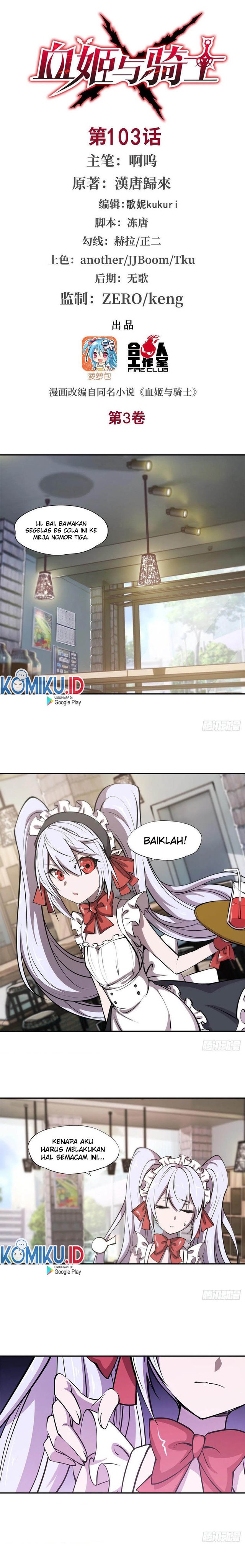 The Blood Princess And The Knight Chapter 103 Bahasa Indonesia