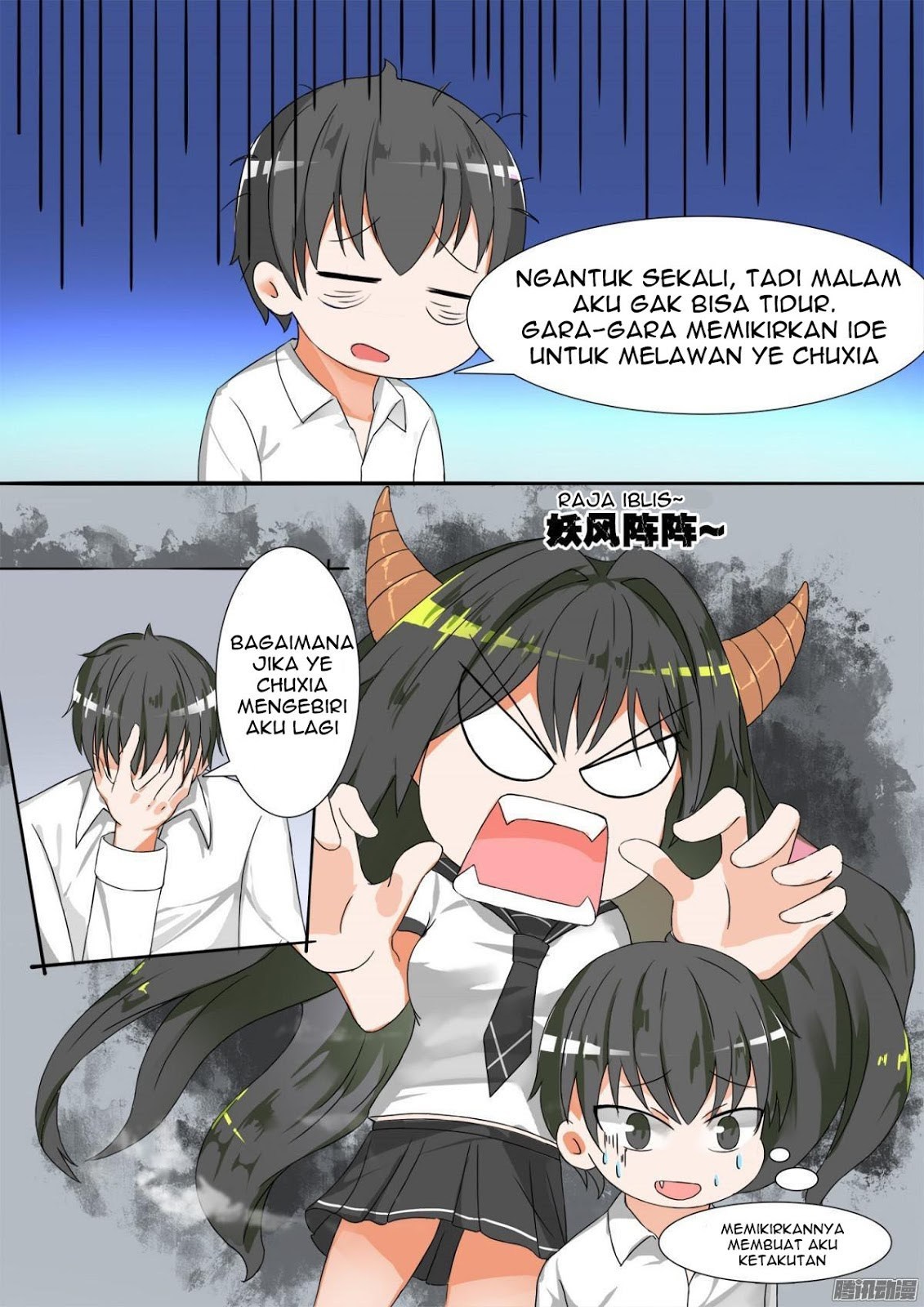 The Boy in the All-Girls School Chapter 22 Bahasa Indonesia