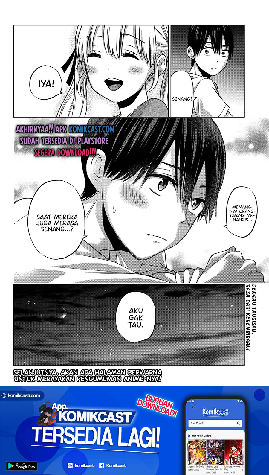 The Cuckoo’s Fiancee (A Couple of Cuckoos) Chapter 59 Bahasa Indonesia