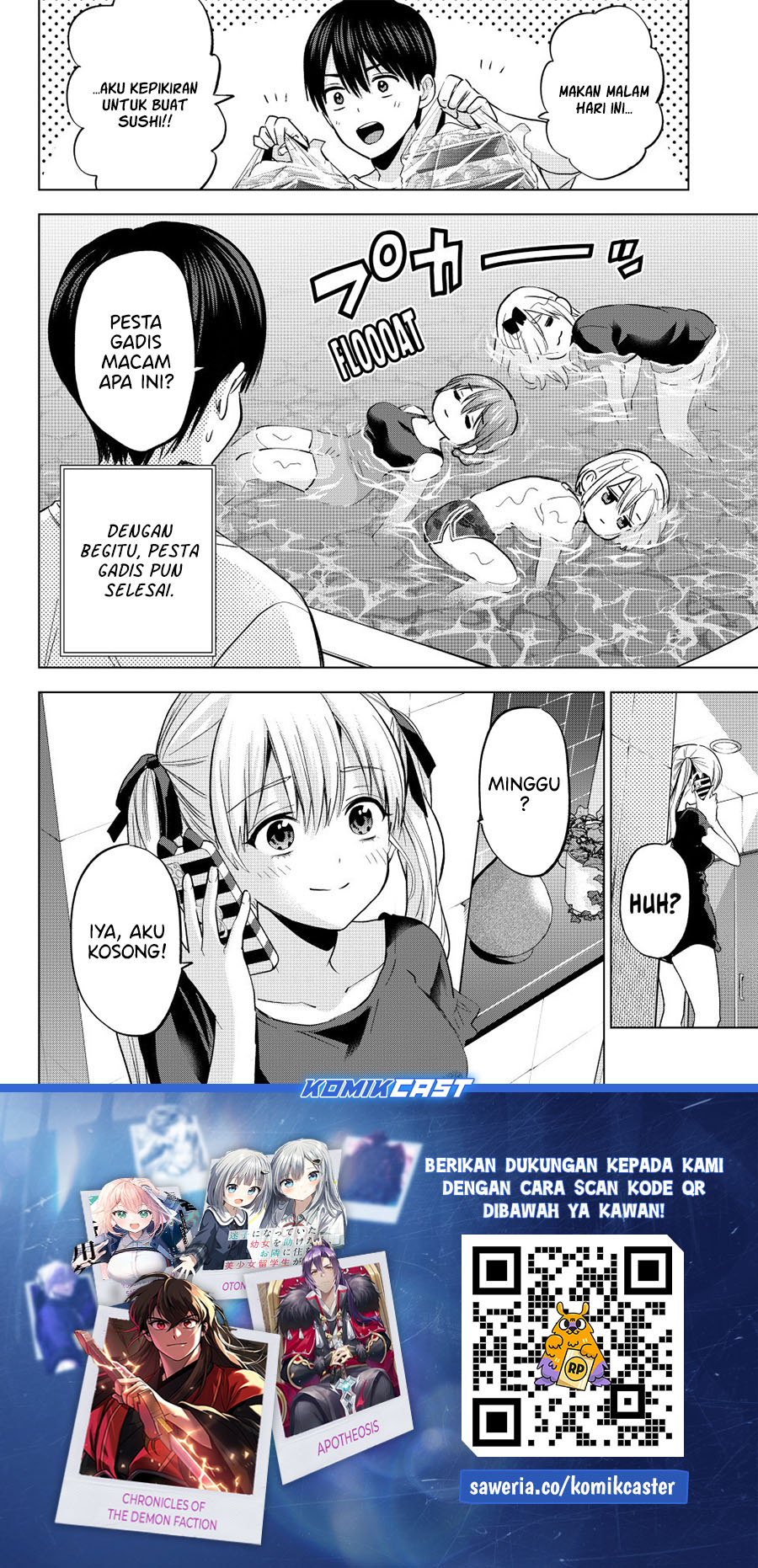 The Cuckoo’s Fiancee (A Couple of Cuckoos) Chapter 256 Bahasa Indonesia