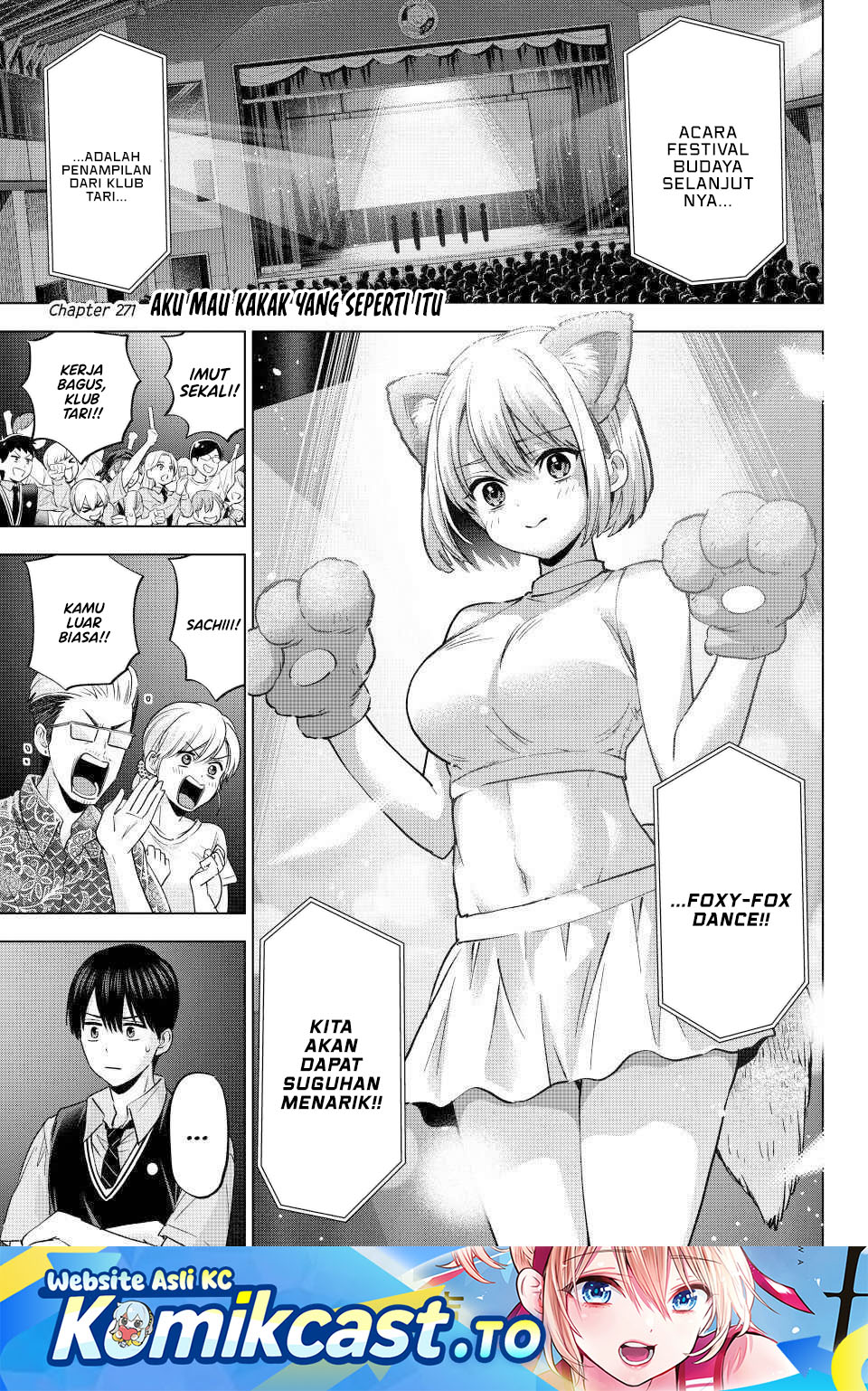 The Cuckoo’s Fiancee (A Couple of Cuckoos) Chapter 271 Bahasa Indonesia