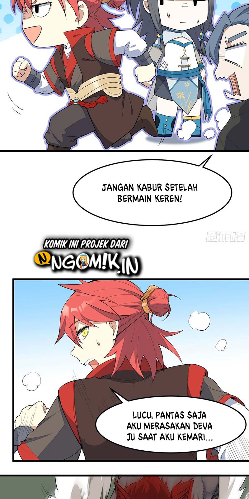 The Descendant of the Spiritual Diety Chapter 04 Bahasa Indonesia