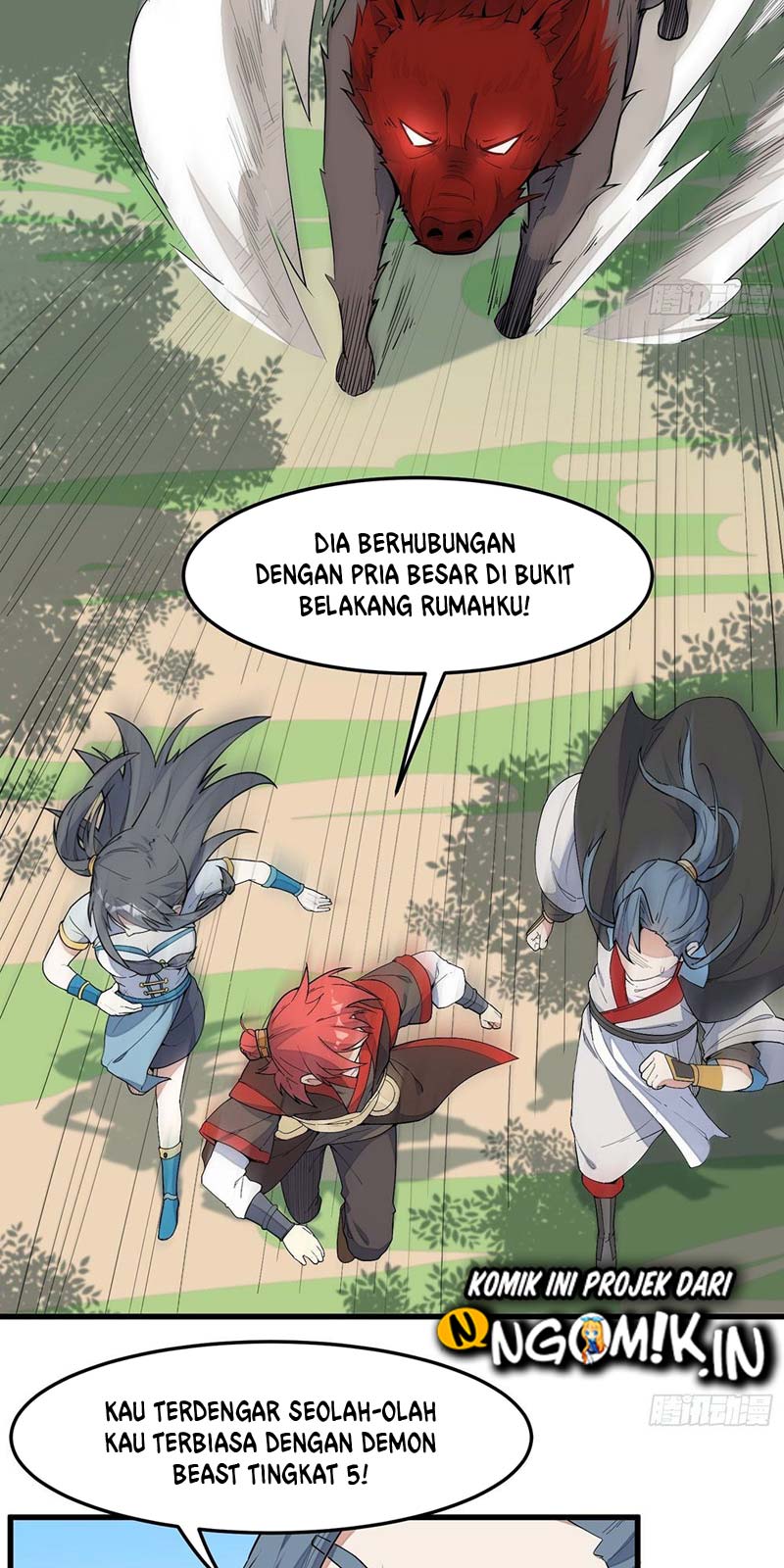 The Descendant of the Spiritual Diety Chapter 04 Bahasa Indonesia