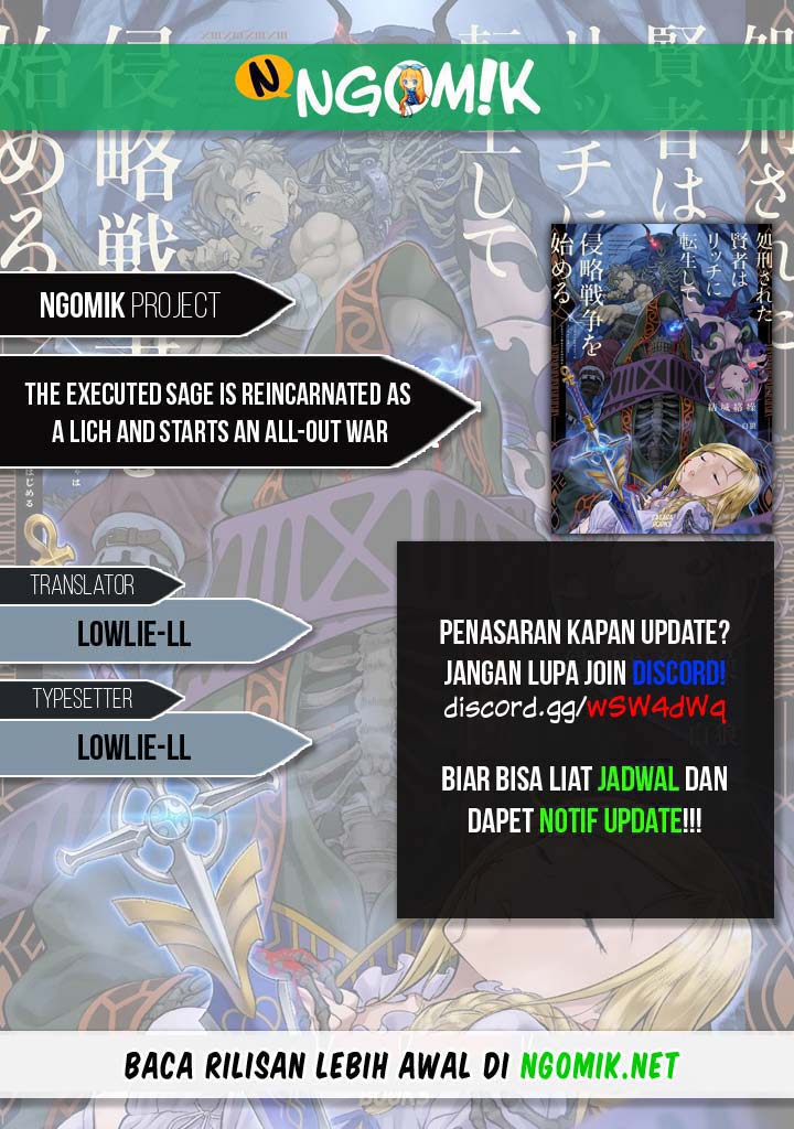 The Executed Sage is Reincarnated as a Lich and Starts an All-Out War chapter 11