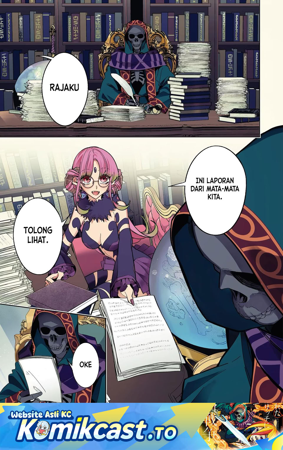 The Executed Sage is Reincarnated as a Lich and Starts an All-Out War Chapter 41 Bahasa Indonesia