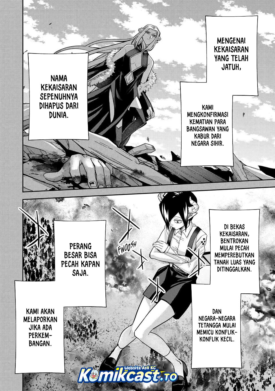 The Executed Sage is Reincarnated as a Lich and Starts an All-Out War Chapter 41 Bahasa Indonesia