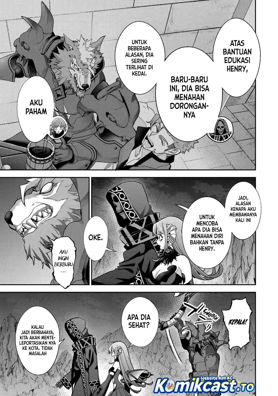The Executed Sage is Reincarnated as a Lich and Starts an All-Out War Chapter 42 Bahasa Indonesia