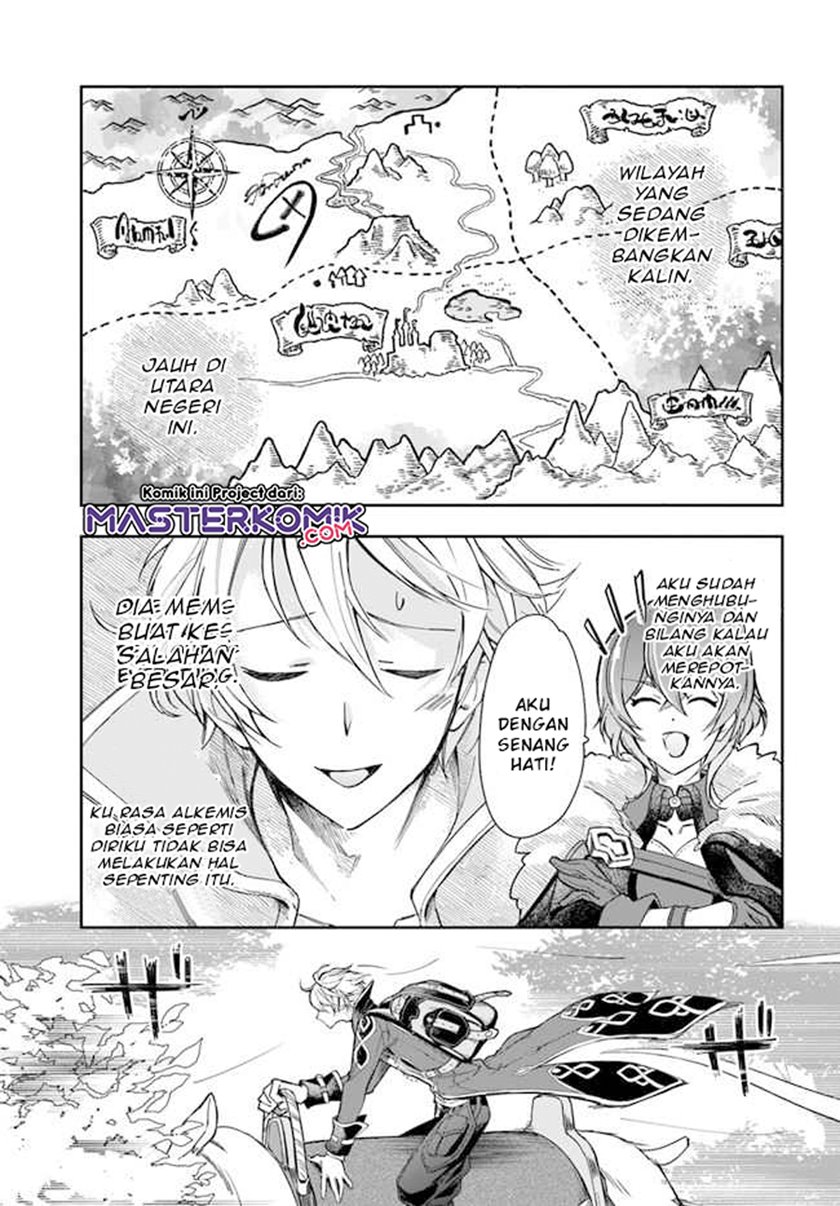 The Frontier Alchemist ~ I Can’t Go Back to That Job After You Made My Budget Zero Chapter 01 Bahasa Indonesia