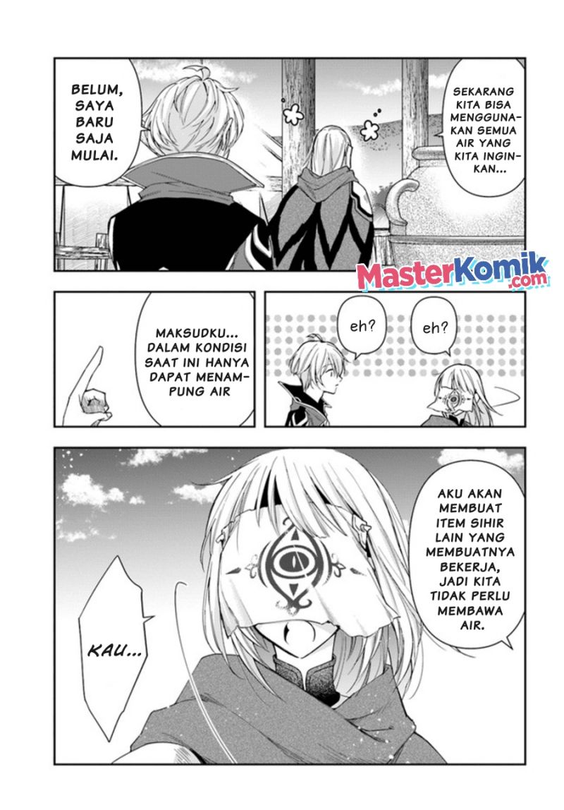 The Frontier Alchemist ~ I Can’t Go Back to That Job After You Made My Budget Zero Chapter 10.2 Bahasa Indonesia