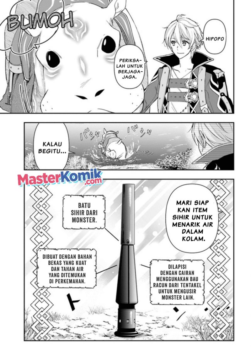 The Frontier Alchemist ~ I Can’t Go Back to That Job After You Made My Budget Zero Chapter 10.2 Bahasa Indonesia