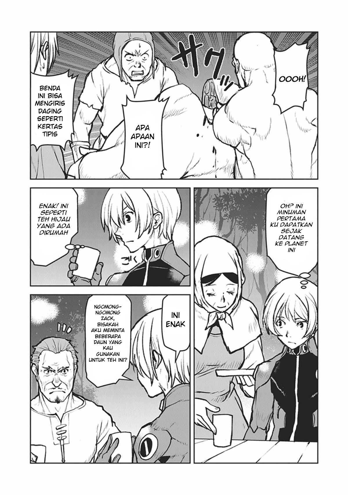 The Galactic Navy Officer Becomes an Adventurer Chapter 08 Bahasa Indonesia