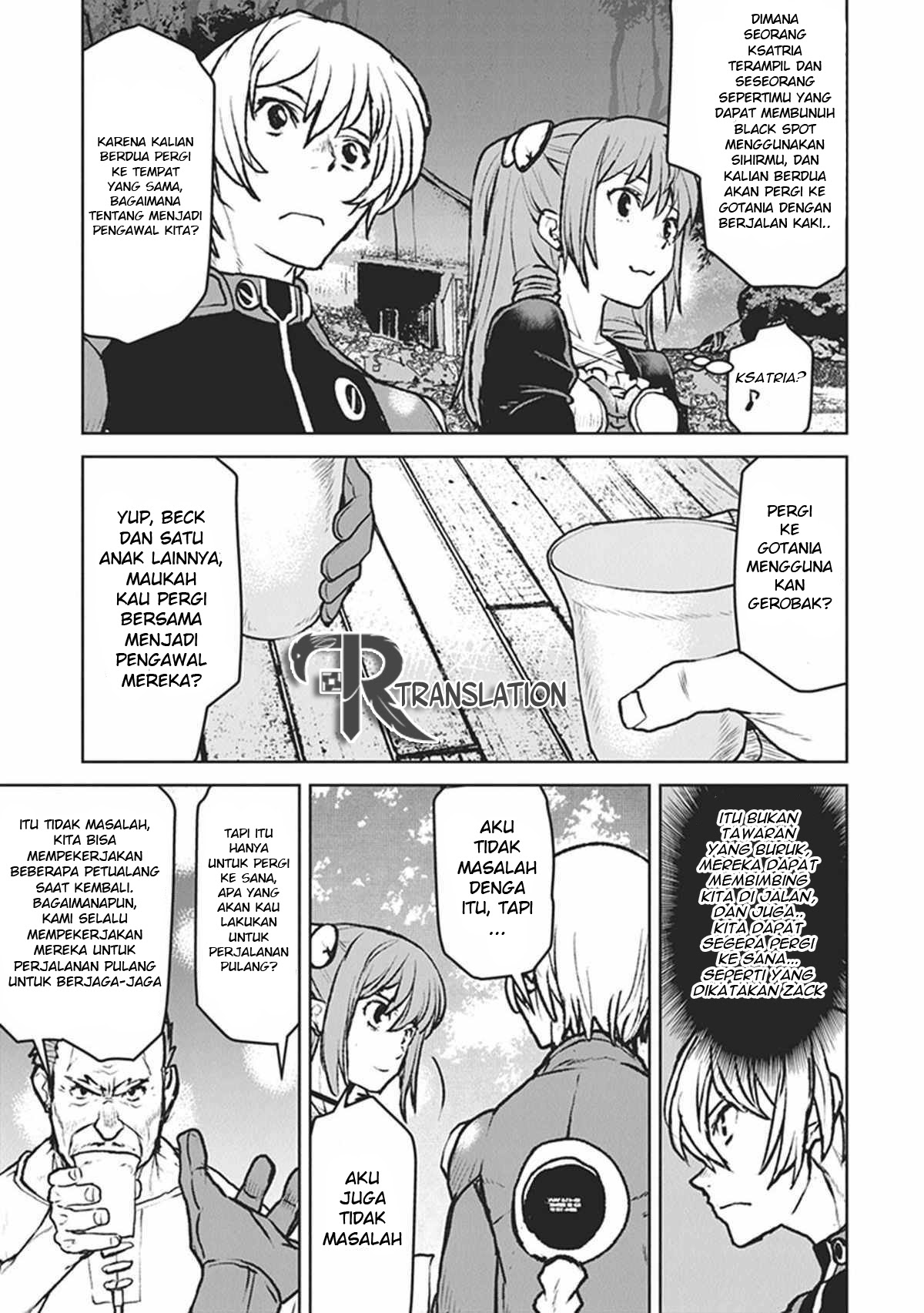 The Galactic Navy Officer Becomes an Adventurer Chapter 08 Bahasa Indonesia