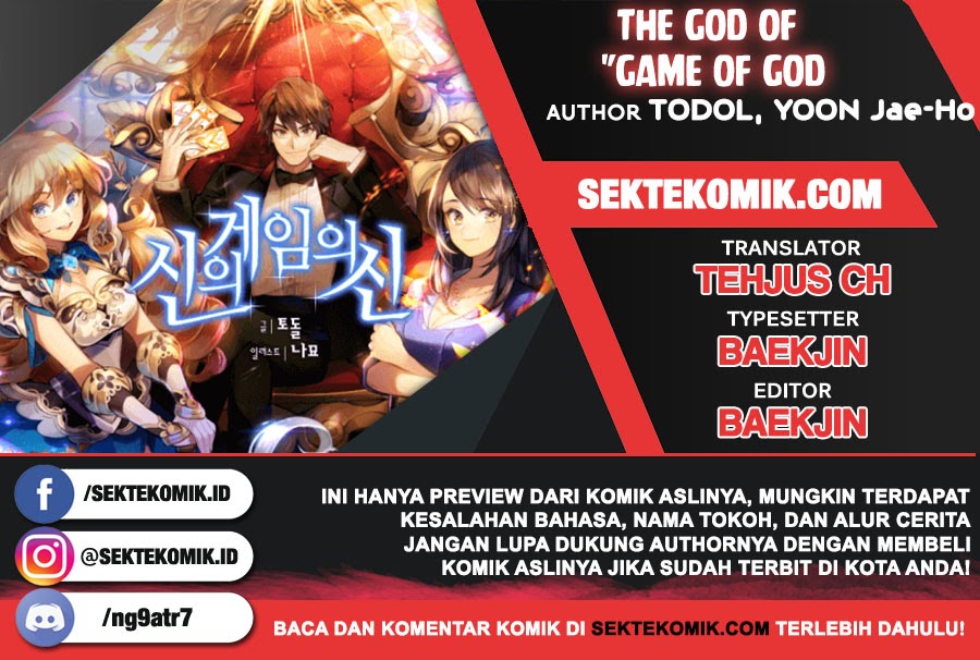 The God of “Game of God” Chapter 18 Bahasa Indonesia