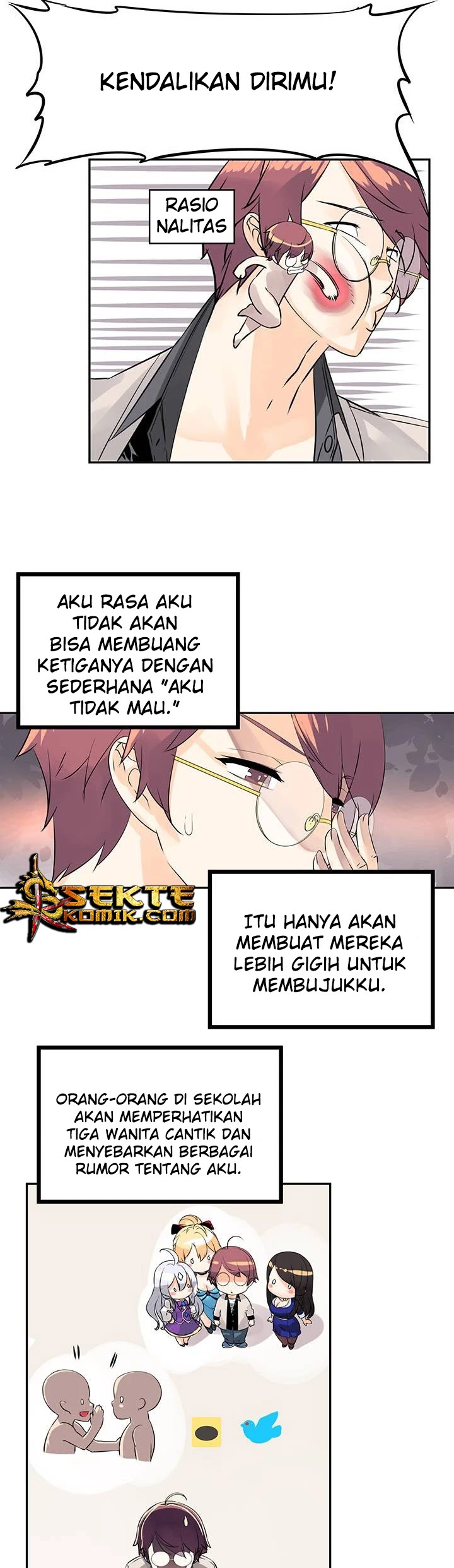 The God of “Game of God” Chapter 18 Bahasa Indonesia