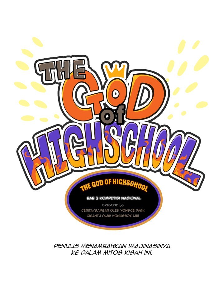 The God of High School Chapter 85 Bahasa Indonesia