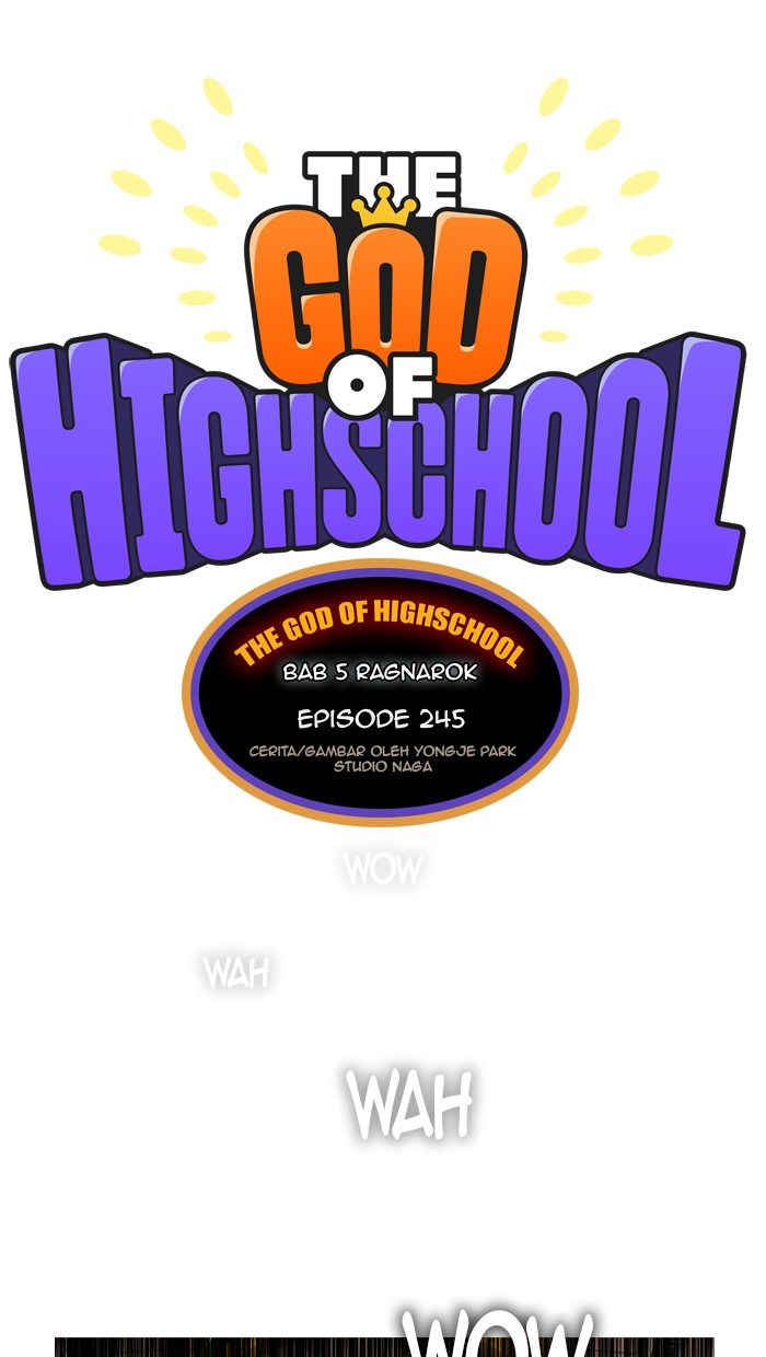 The God of High School Chapter 245 Bahasa Indonesia
