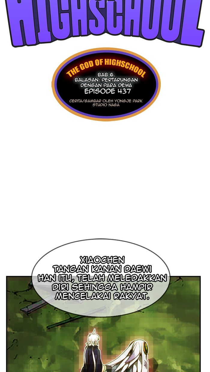The God of High School Chapter 437 Bahasa Indonesia