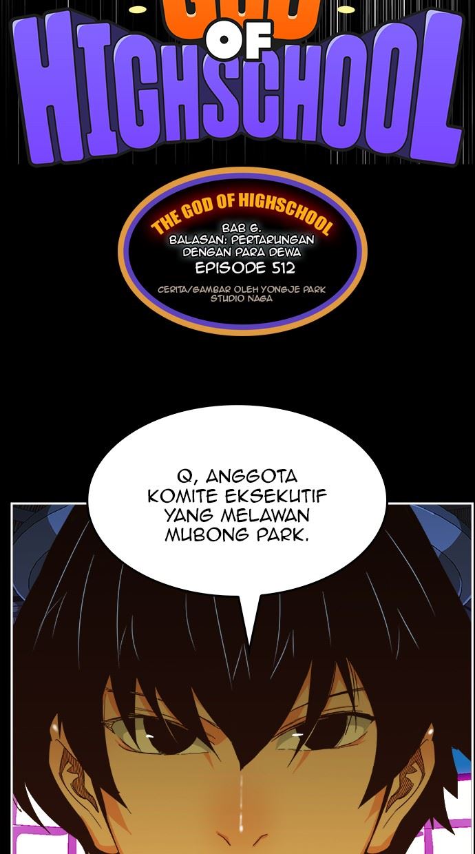 The God of High School Chapter 512 Bahasa Indonesia