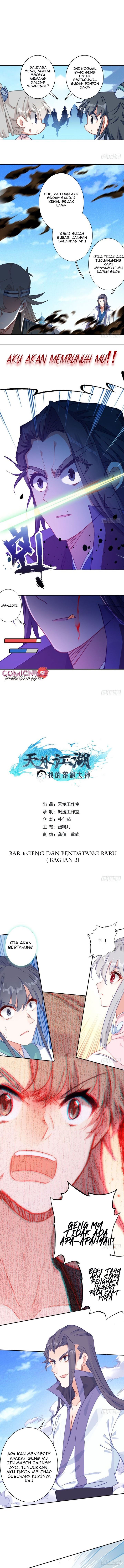 The God of my Fall Outside the Rivers and Lakes Chapter 04 Bahasa Indonesia