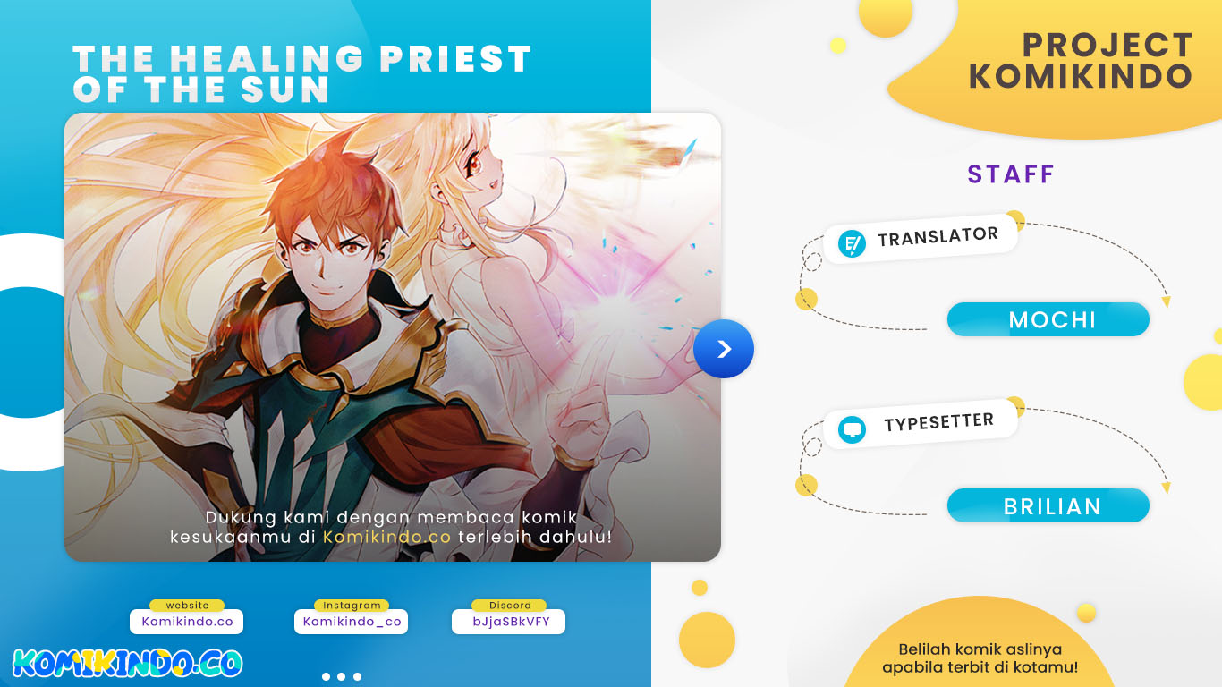 The Healing Priest Of The Sun Chapter 29 Bahasa Indonesia