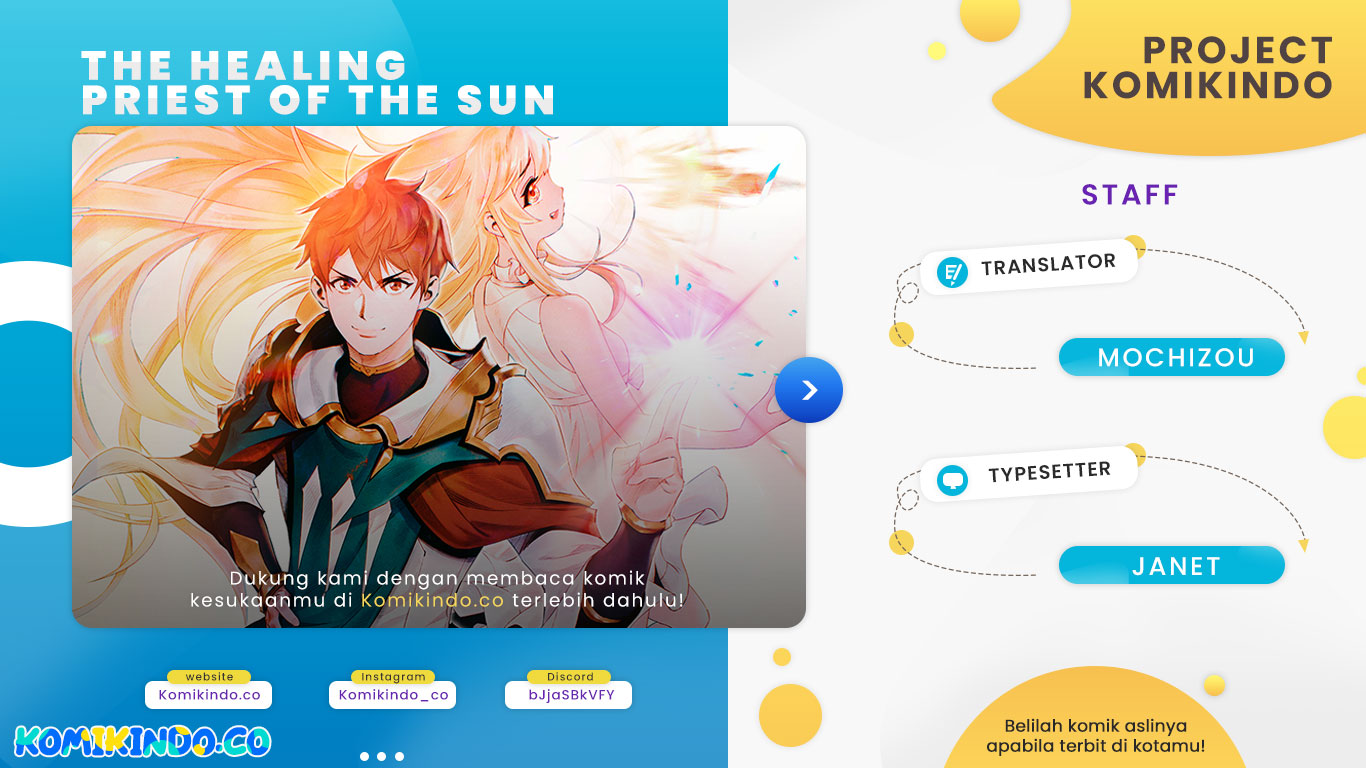 The Healing Priest Of The Sun Chapter 45 Bahasa Indonesia