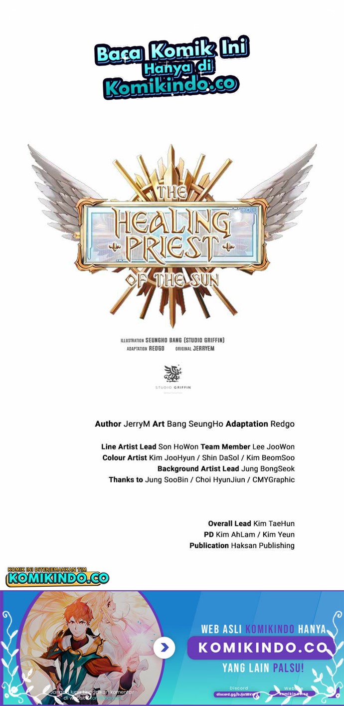 The Healing Priest Of The Sun Chapter 45 Bahasa Indonesia