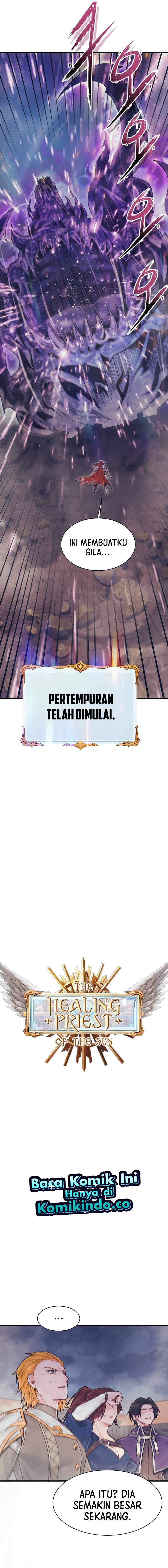 The Healing Priest Of The Sun Chapter 70 Bahasa Indonesia