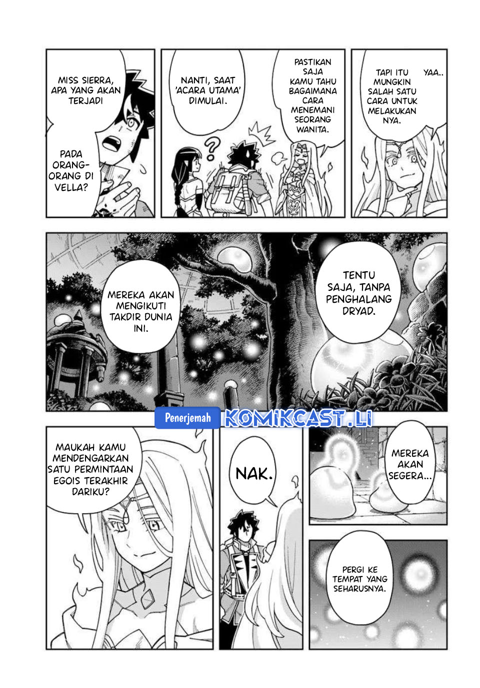 The King of Cave Will Live a Paradise Life Chapter 38 Bahasa Indonesia