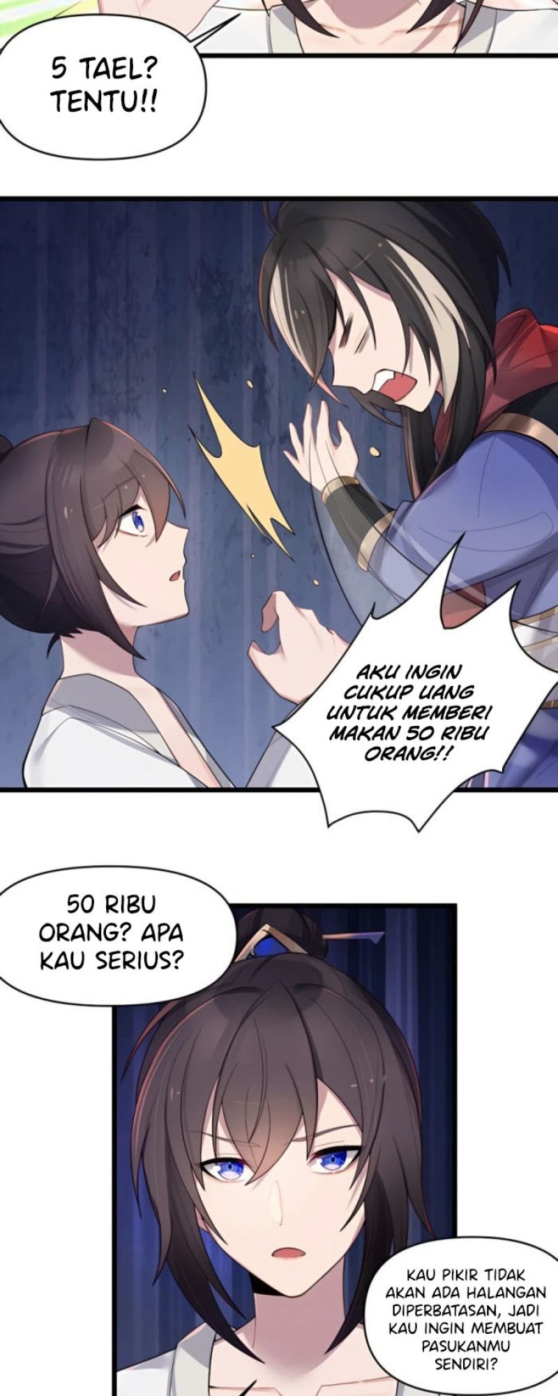 The Lady is the Future Tyrant Chapter 21 Bahasa Indonesia
