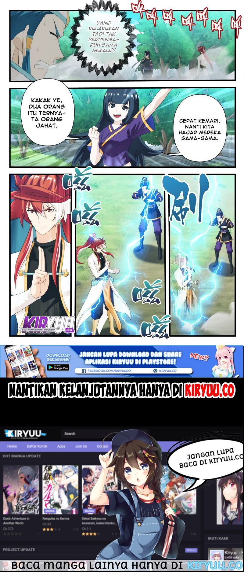 The Mythical Realm Chapter 198.2 Bahasa Indonesia