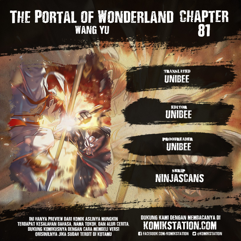 The Portal of Wonderland chapter 81